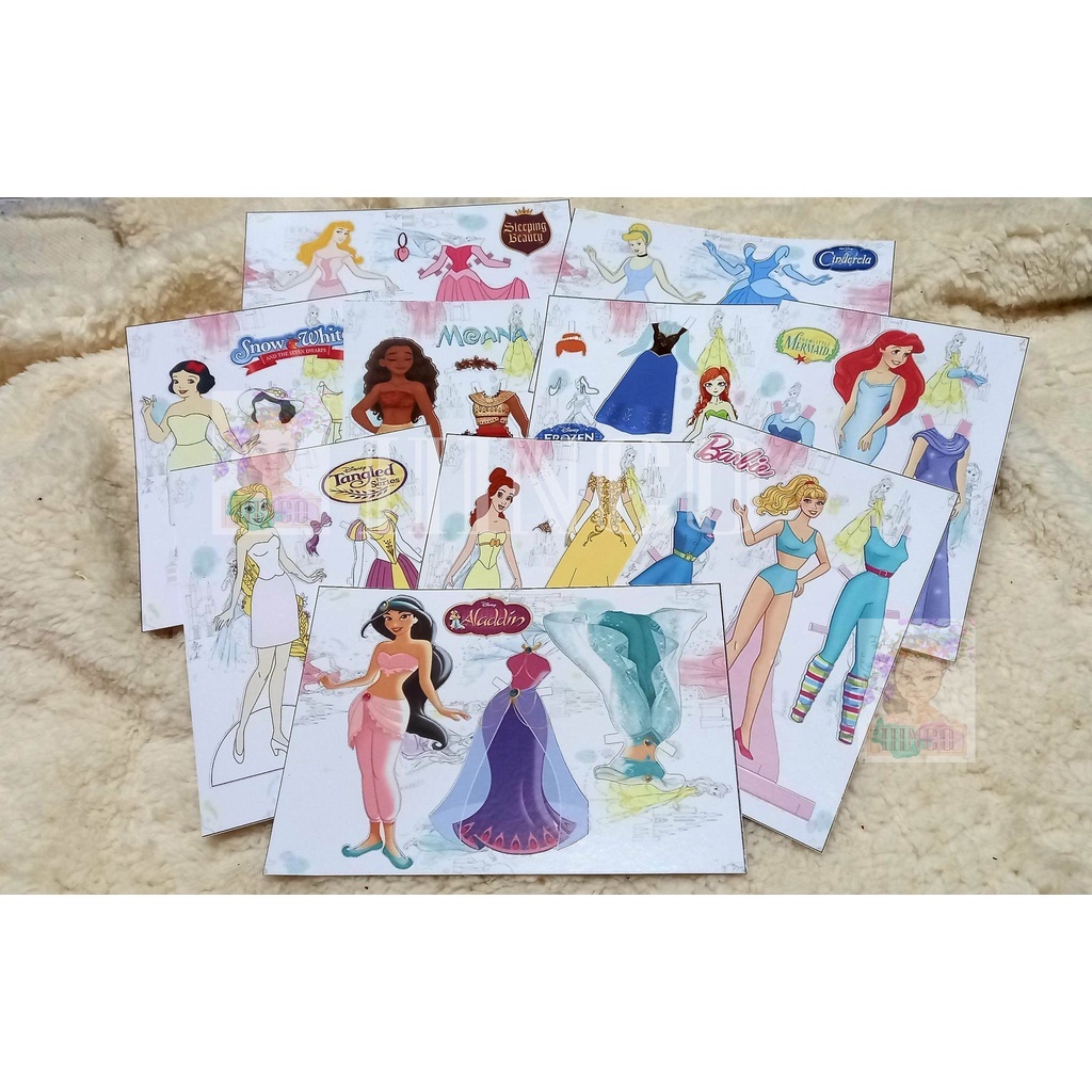 Paper sales doll moana