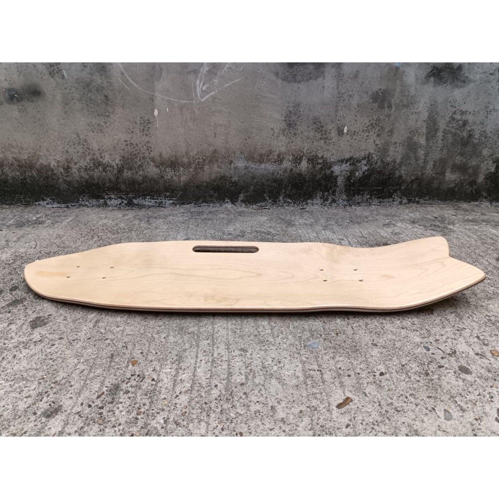 31*10inch surf skate deck skateboard deck cannadia maples 7 plys fish