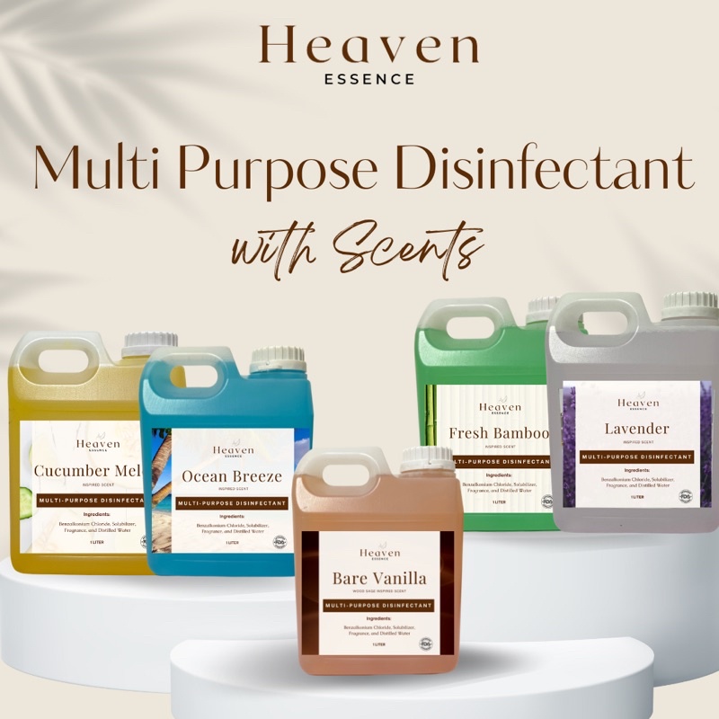 multipurpose solution (disinfectant, humidifier scents, essential oil