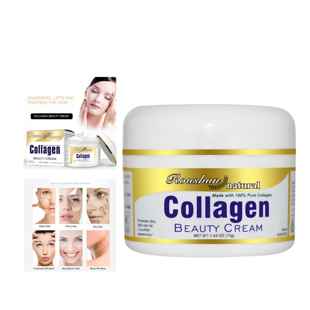 Very Effective NATURAL COLLAGEN BEAUTY CREAM - made with 100% Pure ...