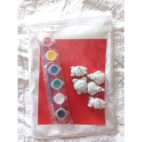 plaster figurine paint set (farm animals) Shopee Philippines
