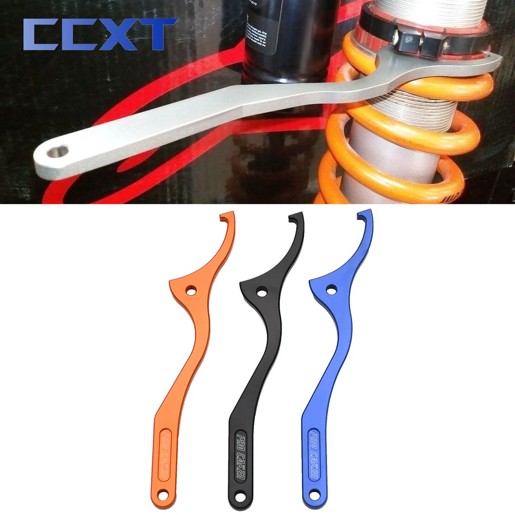 Motorcycle CNC Rear Damping Shock Spanner Wrench For KTM SX XC SXF XCW