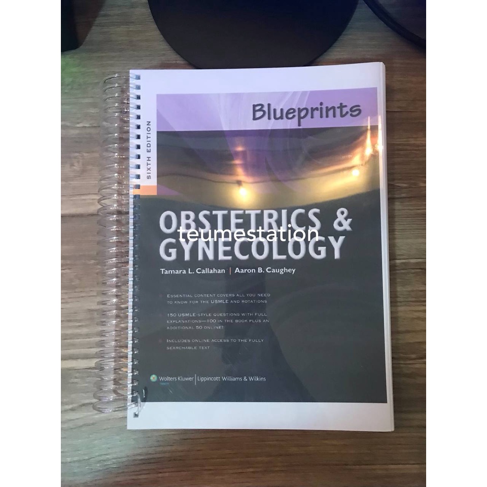 Blueprints Obstetrics and Gynecology, 6th Edition Shopee Philippines
