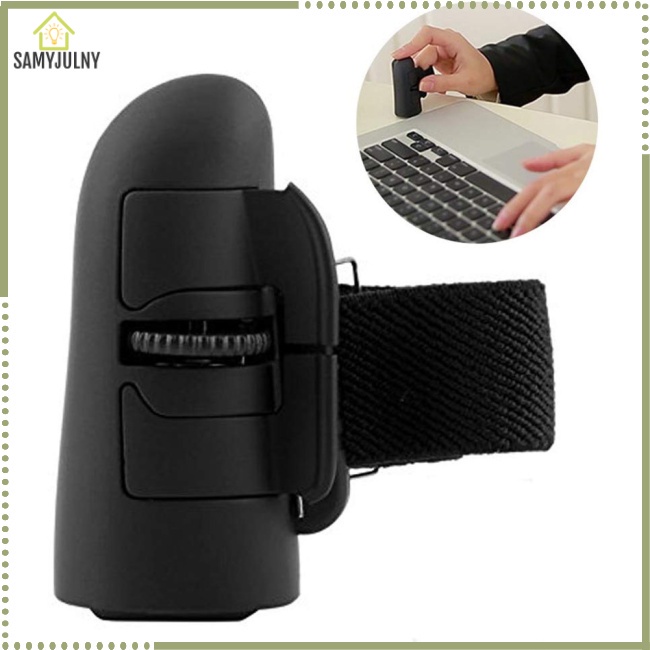 SAM Mini Bluetooth-compatible Wireless Finger Ring Mouse Ergonomic ...