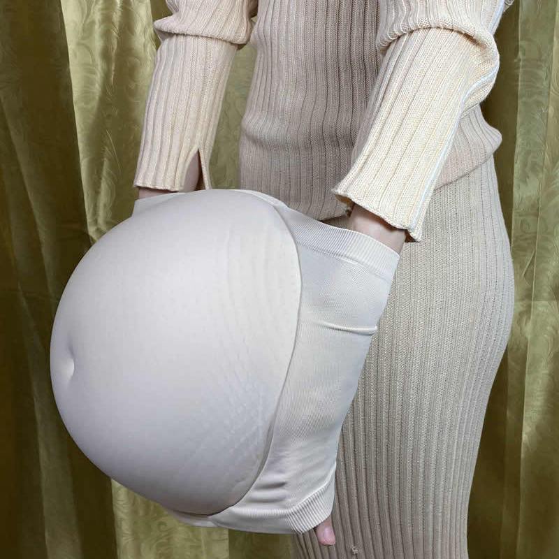 Fake Pregnancy Belly - Lightweight Breathable Sponge Belly For Role Play & Costumes