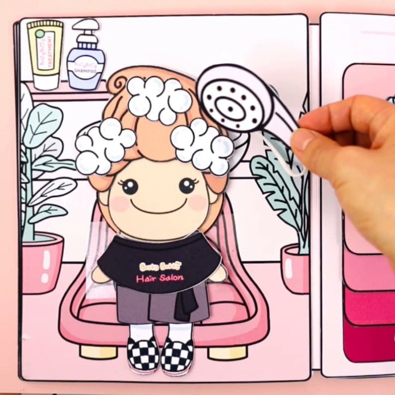 Hair Salon Paper Doll house Shopee Philippines