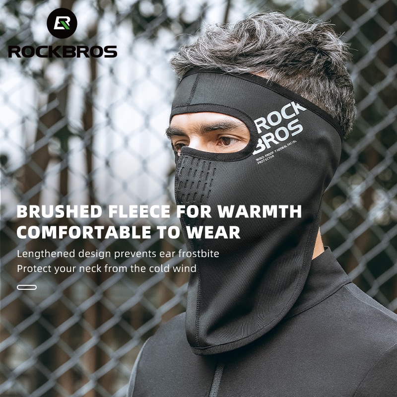 Casquette Thermique RockBros - Protection Oreilles - Hiver Vélo Sports Outdoor