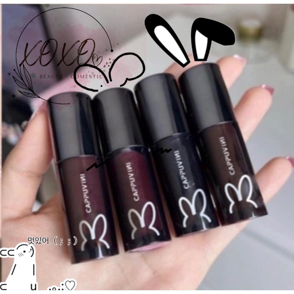 Cappuvini Black Rabbit Gloss Lipstick Is Super Matte, Does Not Smudge ...