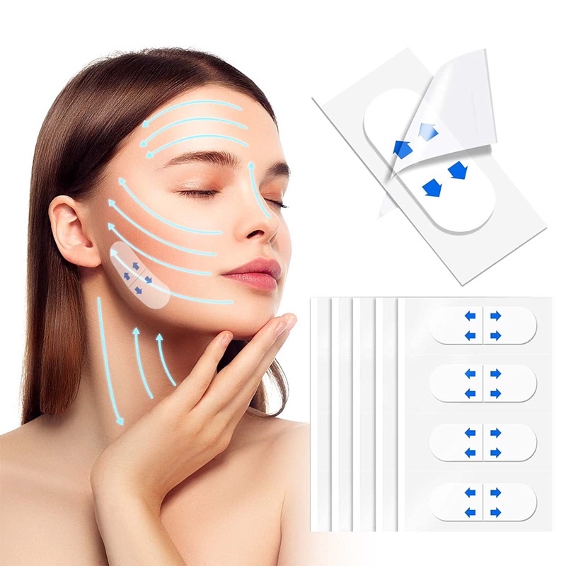 Face sticker V face make your face thinner party makeup sticker ...
