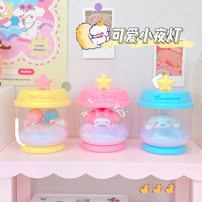 Cute Cartoon Sanrio Big-Eared Dog Series Dream Catcher Jar Sleeping ...