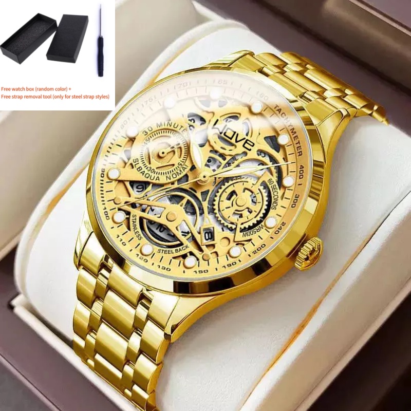 【FREE BOX】【In Stock】100% Original Swiss Man Watch Fashion Automatic ...