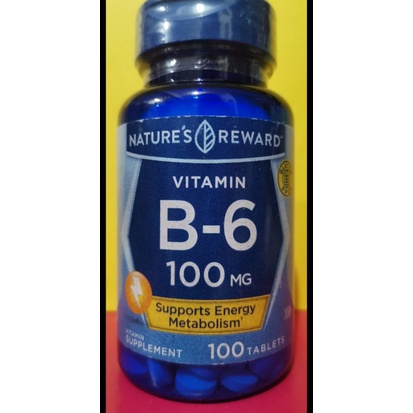 Vitamin B 6 100mg 100 Tablets EXPIRY June 2024 Nature S Reward   Sg 11134201 22120 Osl20a42hmkv43