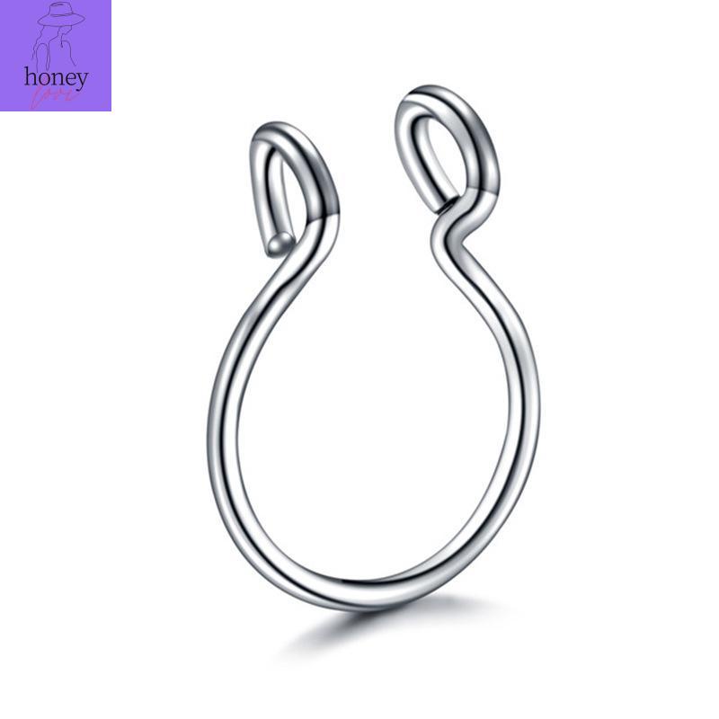 Stainless Steel Ushaped Nose Ring Nose Clip And Nose Nail Vacuum