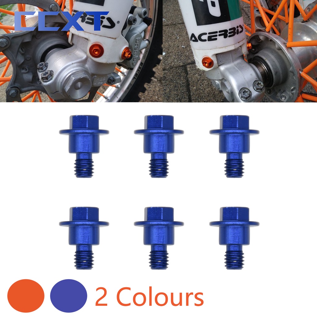 M6*12 Motocross Front Fork Guard Bolt Screw For KTM Husqvarna TX TC TE