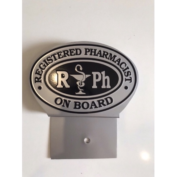 Registered Pharmacist Car Profession Emblem Accessories Gift Souvenirs ...