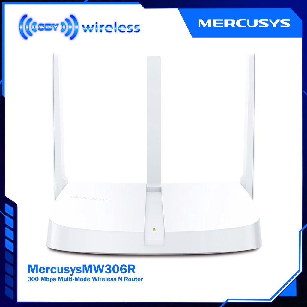 Mercusys MW306R Wireless N Router 300Mbps | Shopee Philippines