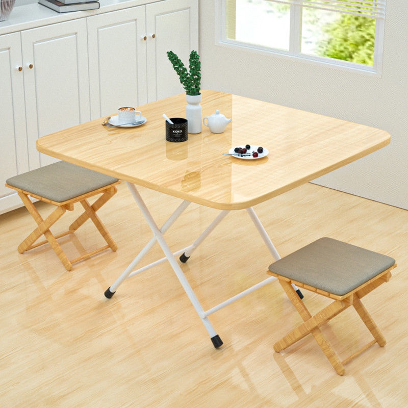 Folding Table Folding Dining Table Simple Household Eating Small Table ...