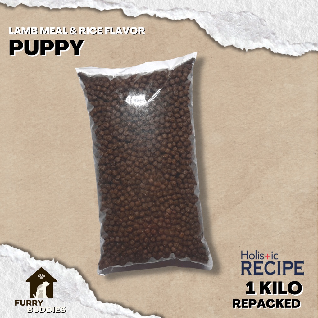 HOLISTIC RECIPE DOG FOOD 1 KILO PUPPY & ADULT (REPACKED) Shopee