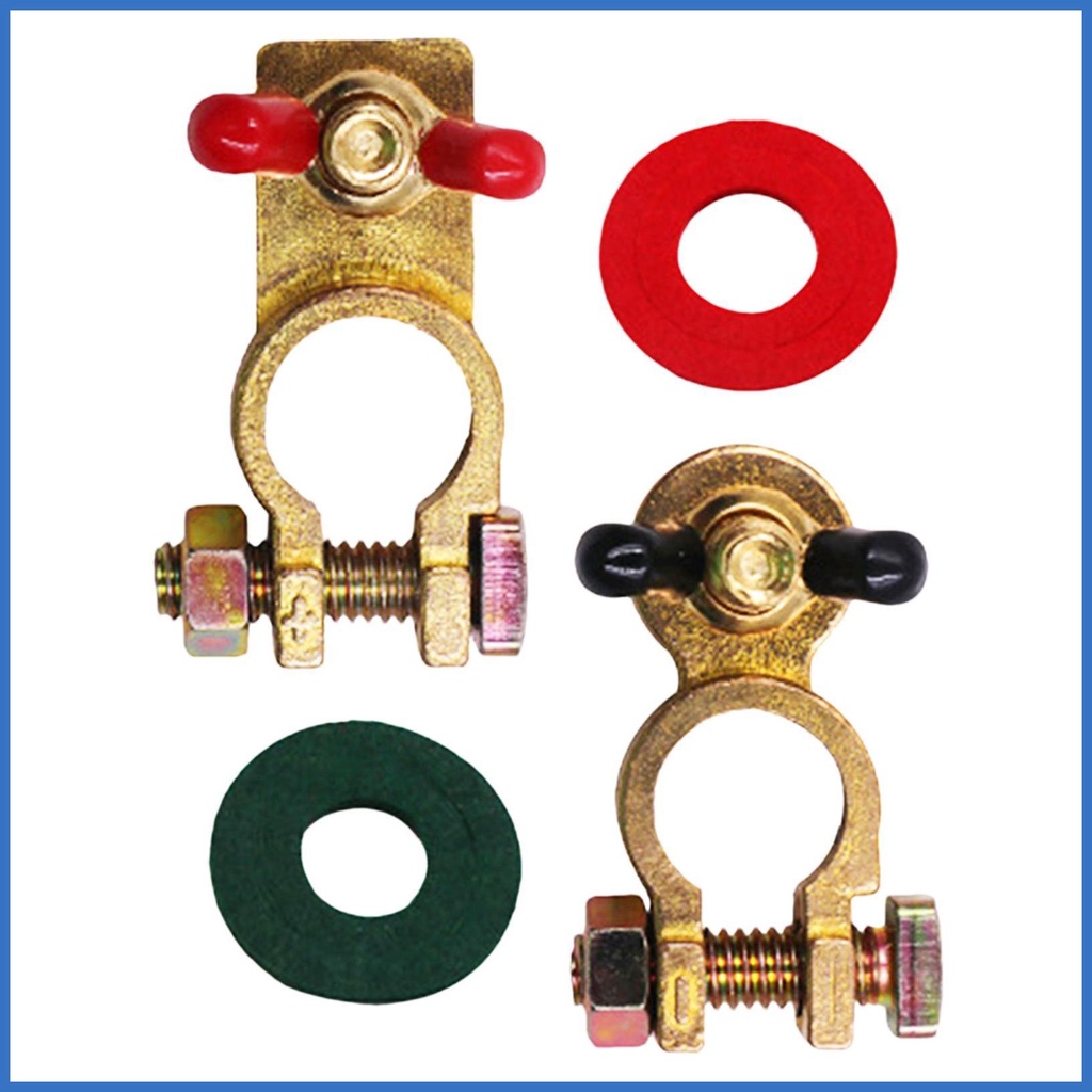 Battery Connectors Terminal 2 Pcs Heavy Duty Vehicle Batteries Terminal