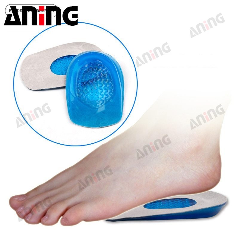 Silicone Gel half Shoe Pad Feet Care Heel Cushion Soles Relieve Foot Pain Protectors Shopee