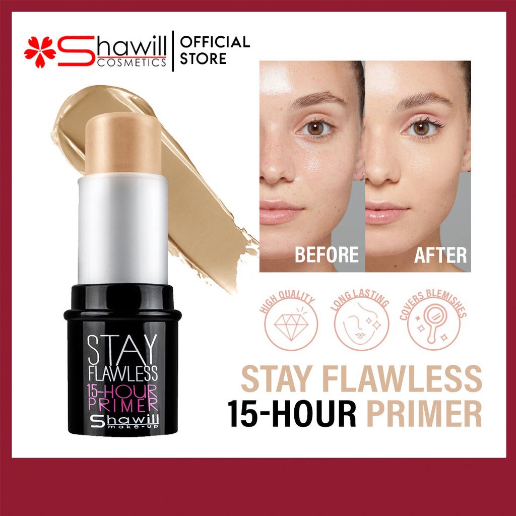 Shawill Primer Make Up Base Stick Moist Contour Stick Primer Face