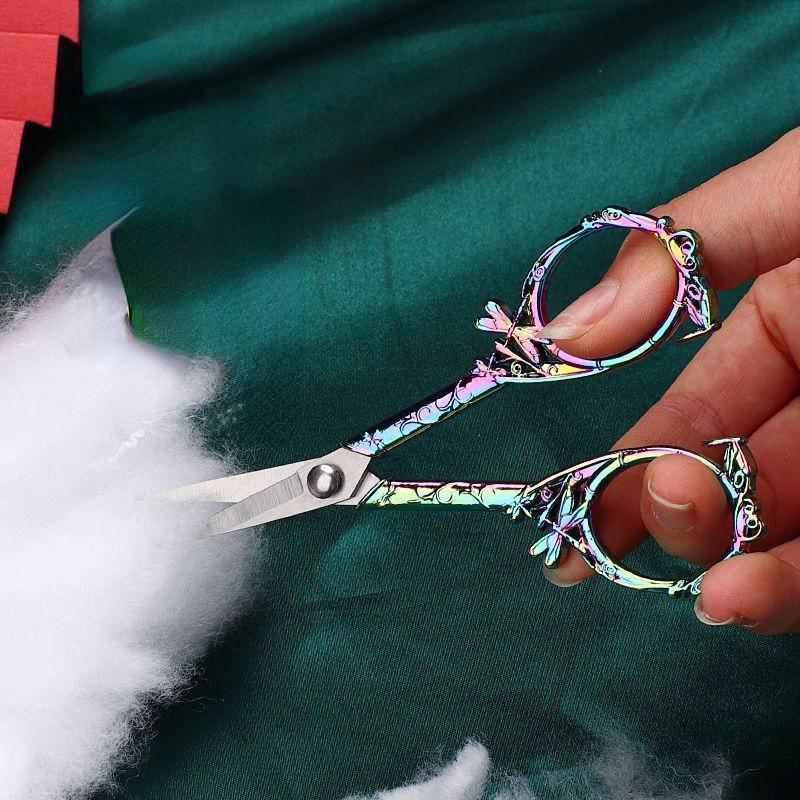 Embroidery Scissors Small Sewing Scissor Vintage Sharp Pointed Tip for ...