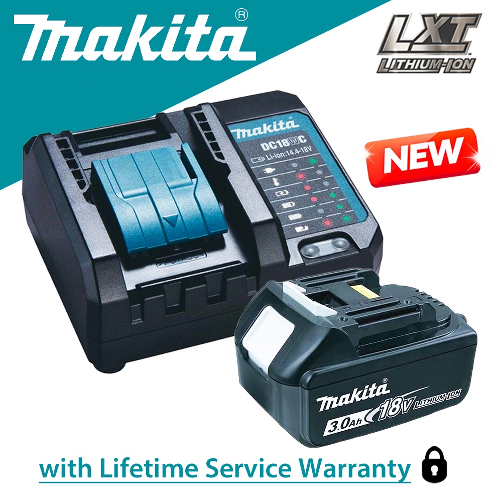 *NEW* Makita DC18WC Compact Charger And BL1830B 3.0Ah Lithium-Ion ...