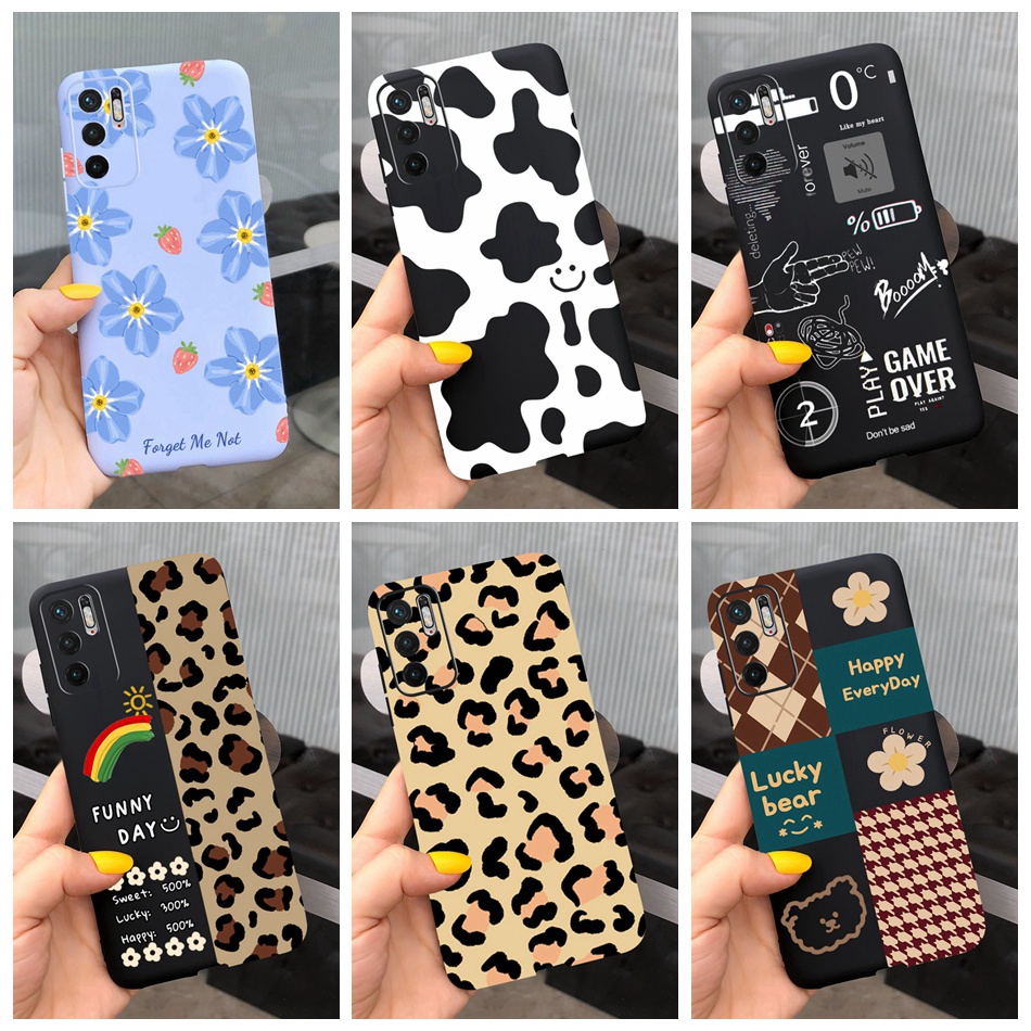 Xiaomi Redmi Note 10 5G 4G Note10 Pro 10S Lovely Printing Jelly Phone ...