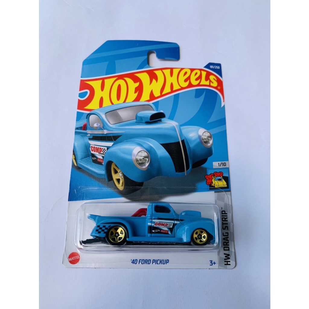 Hotwheels HOT WHEELS 40 FORD PICKUP Blue HW DRAG STRIP LOT L 2022 ...