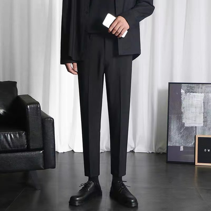 Korean Fashion Men Pants, Men Formal Dress Pants