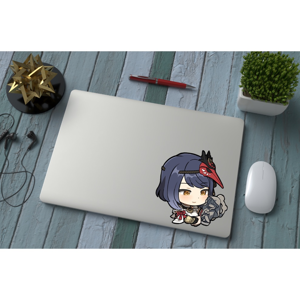 Genshin Impact Laptop Waterproof Sticker - Kojou Sara | Shopee Philippines