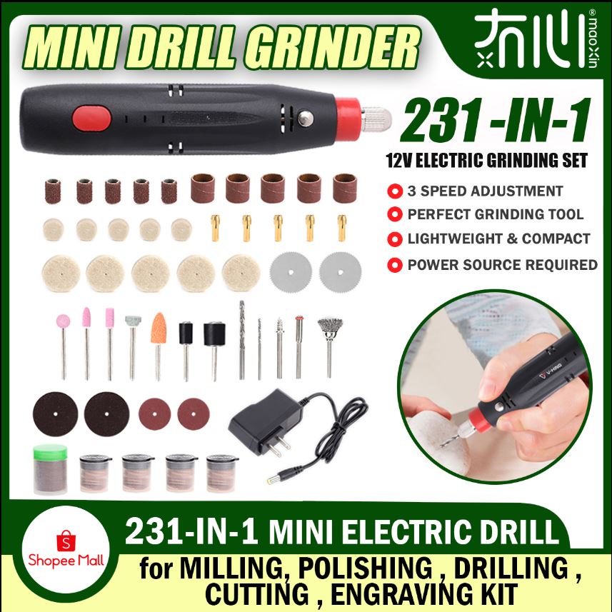 In Mini Electric Drill Set V Dc Mini Electric Grinder Power