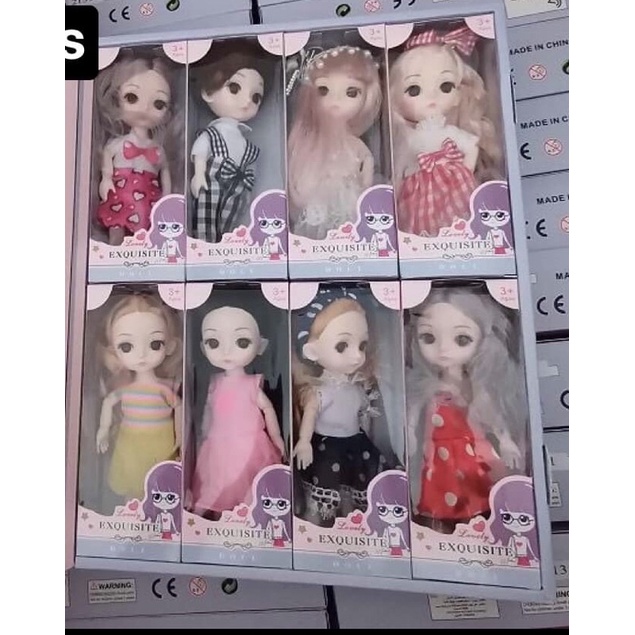 1 piece 18 cm BJD Movable Jointed BJD Dolls Toys Baby Dress Up Fashion