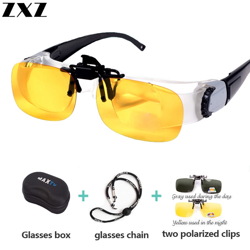 Creekmoon Magnifier Nearsighted Fishing Polarized Glasses Outdoor
