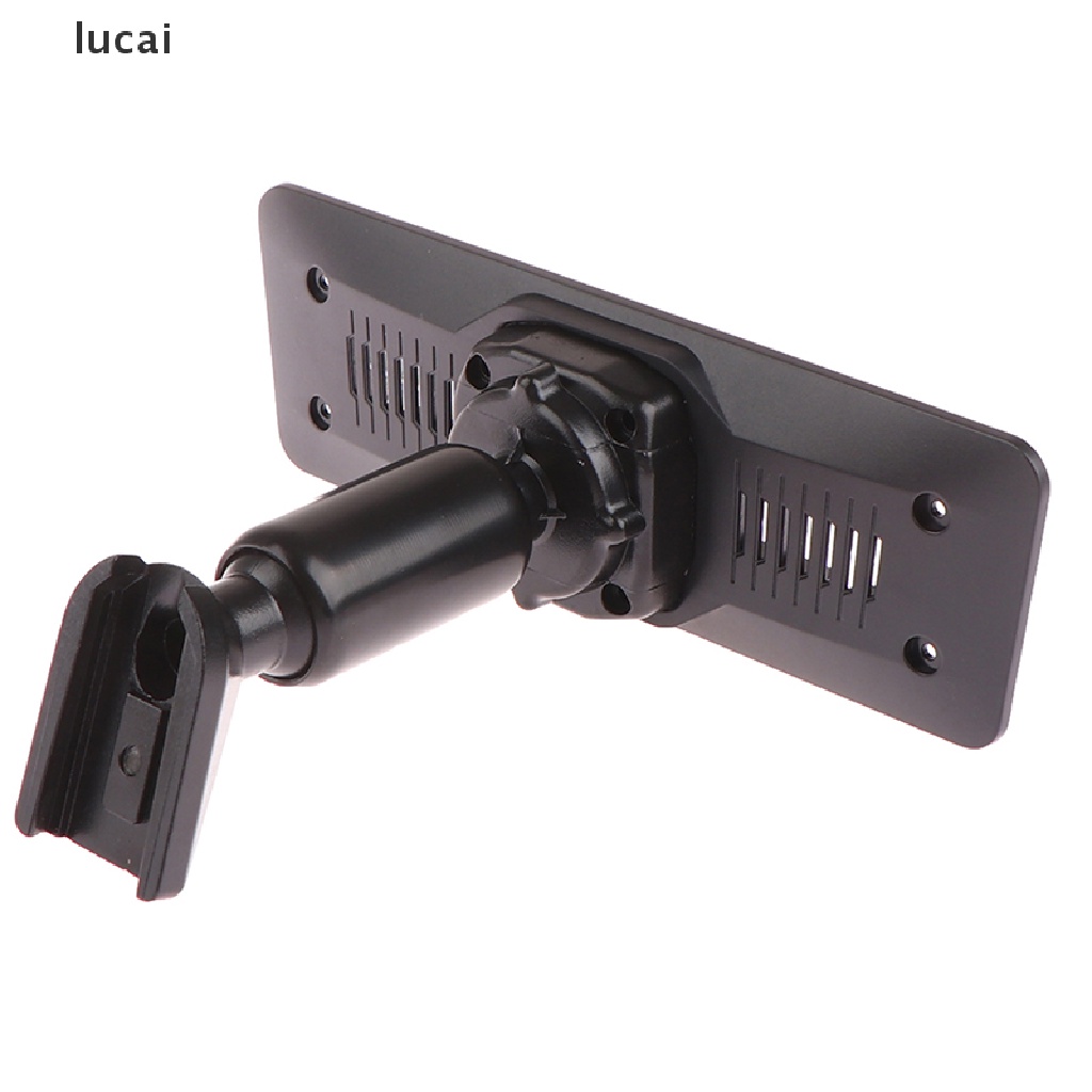 lucai 1Set Rear View Mirror Back Plate Panel+Mirror Dash Cam Mount Arm