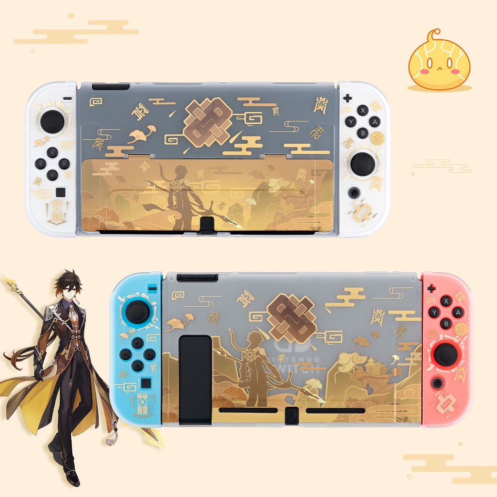 Genshin Impact Zhonglithemed Matte Transparent Protective Casefor