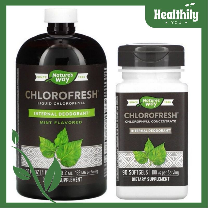 Healthily You Nature's Way Chlorofresh, Liquid Chlorophyll Unflavored