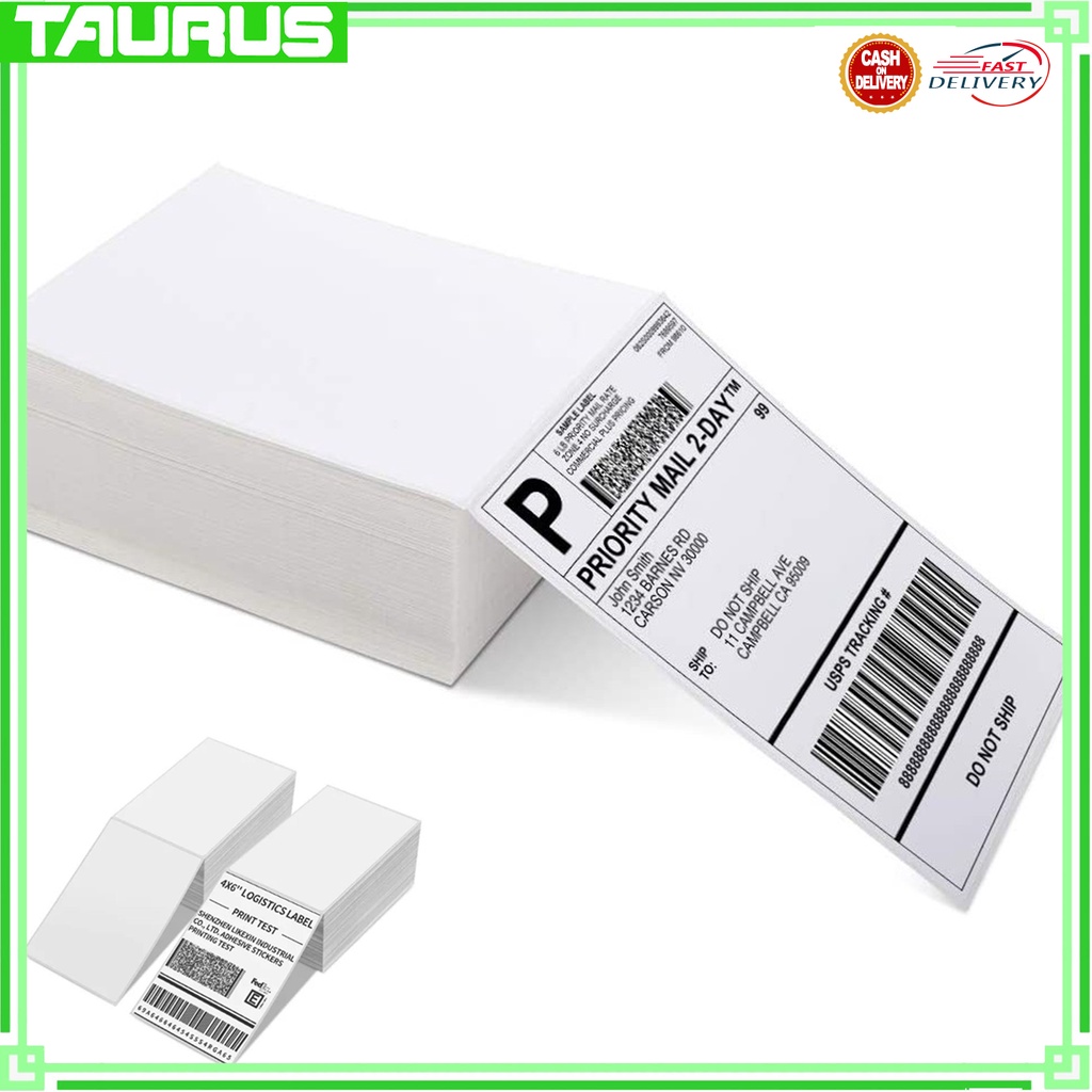 Waybill Sticker Thermal Sticker Paper A6/100x150mm | Shopee Philippines
