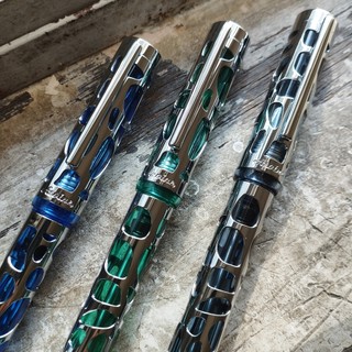Asvine 5 Pack Vulpen Inkt Spuit Vulpen, Veerconverter met Verwijderbare