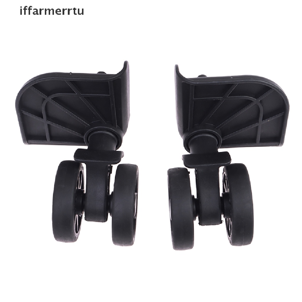 iffar 2Pcs Luggage Suitcase Wheel Suitcase Repair Set Wear Resistant