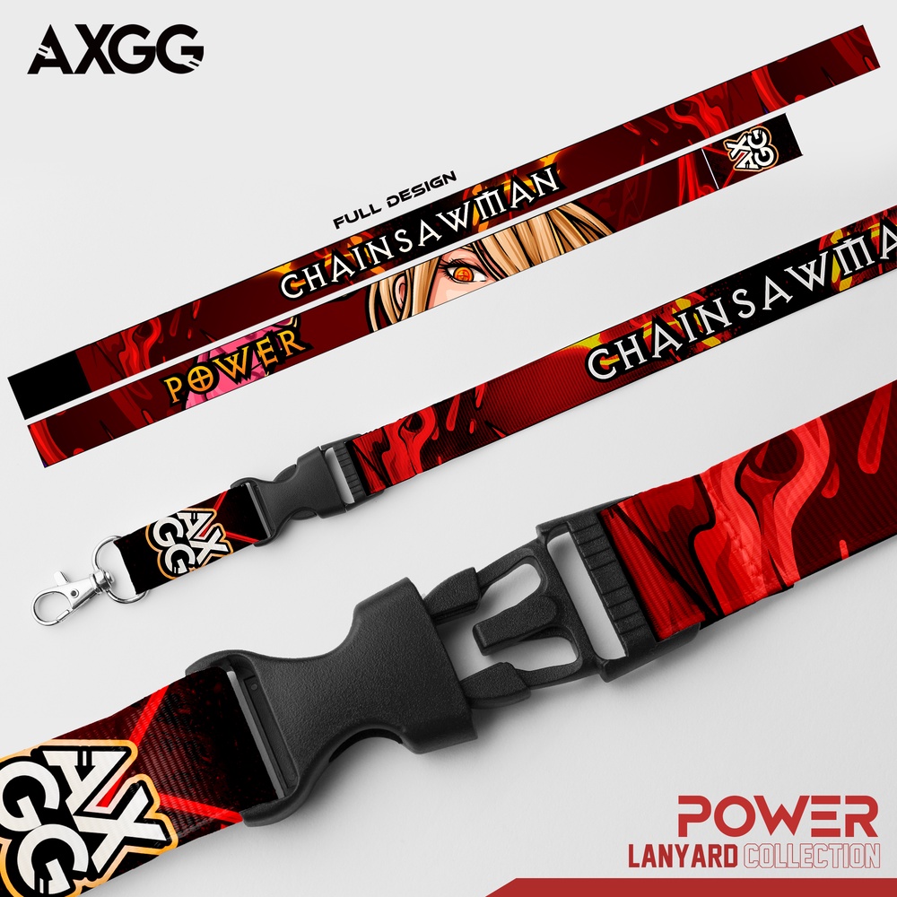 AXGG Chainsaw Man Anime Lanyards Shopee Philippines