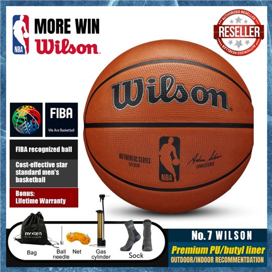 （New）☼Original Wilsons Basketball Ball Official Basketball Wilsons