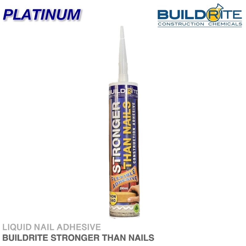 280g Buildrite Stronger Than Nails | Liquid Nail Adhesive | Shopee ...