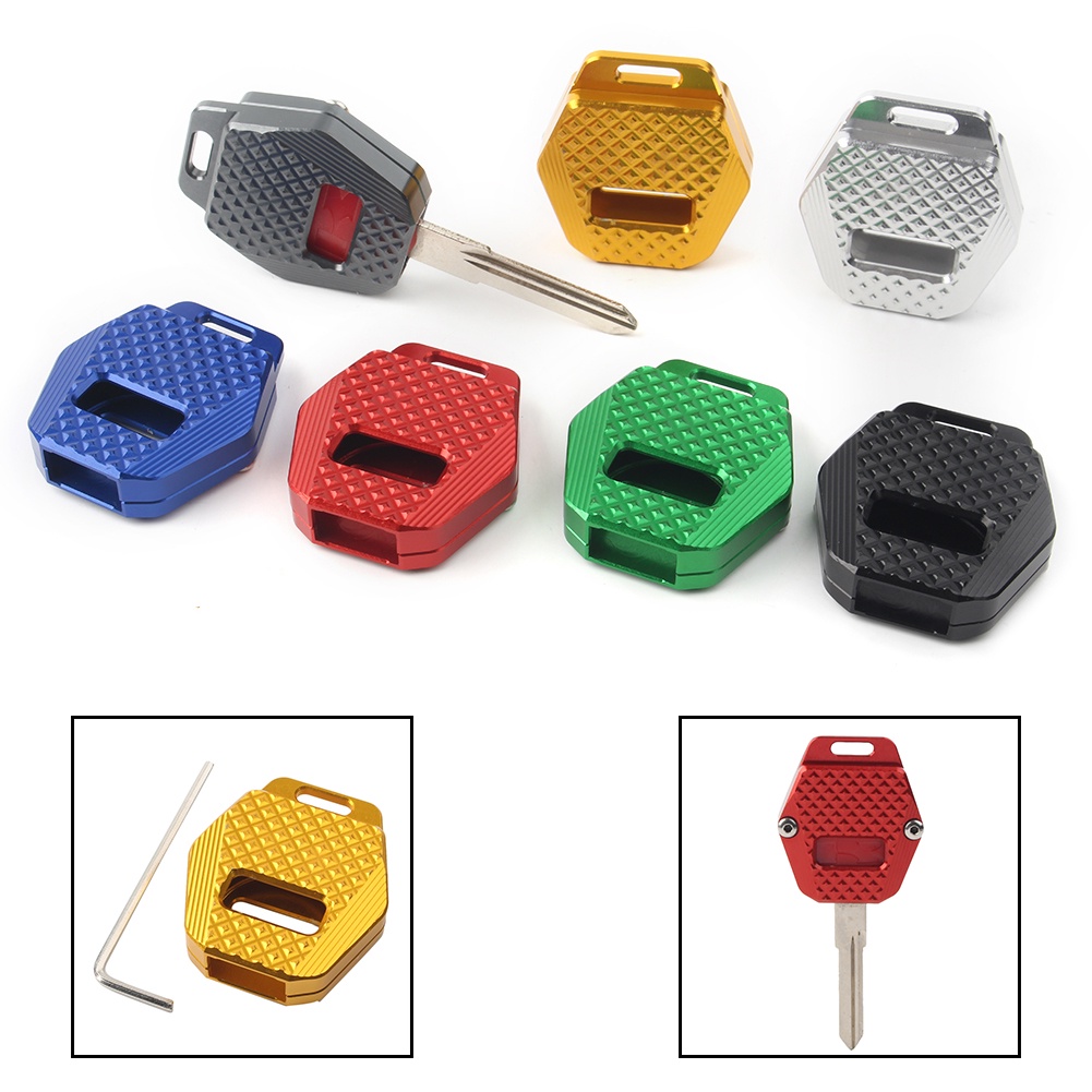Motorcycle CNC Aluminum Key Case Shell Housing Cover For Kawasaki Ninja ...