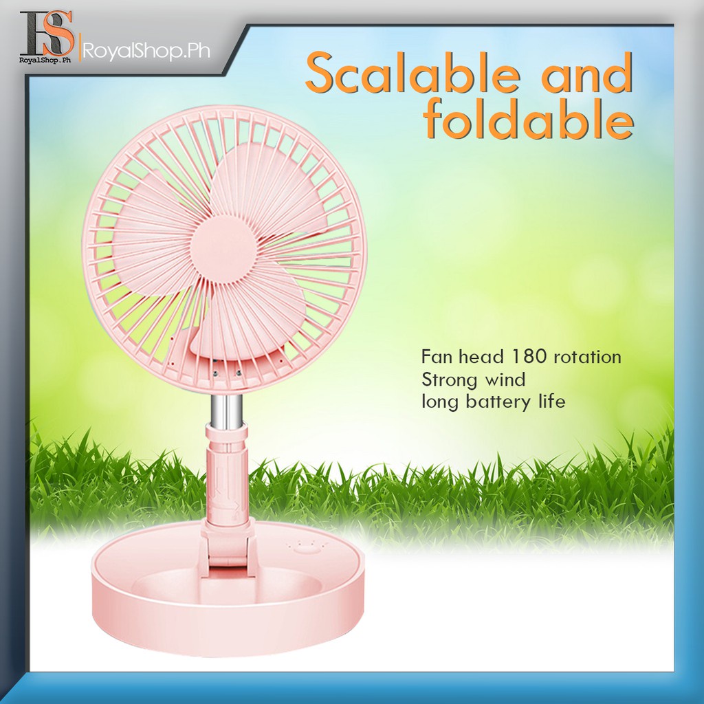 asahi electric fan Folding small electric fan stand fan Electric