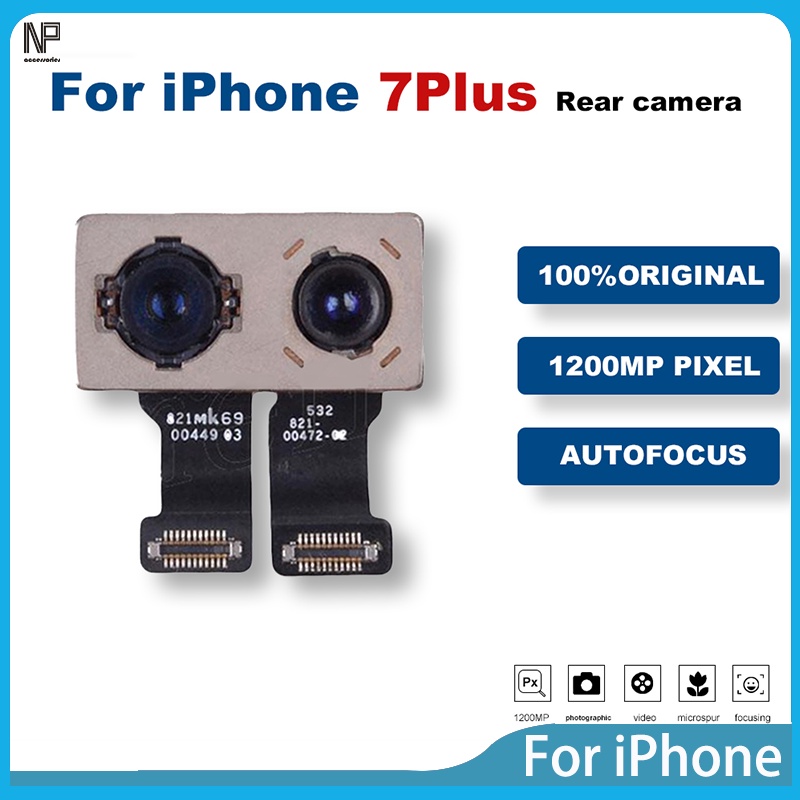Rear Camera For iPhone 7Plus Back Camera Rear Main Lens Flex Cable Camera