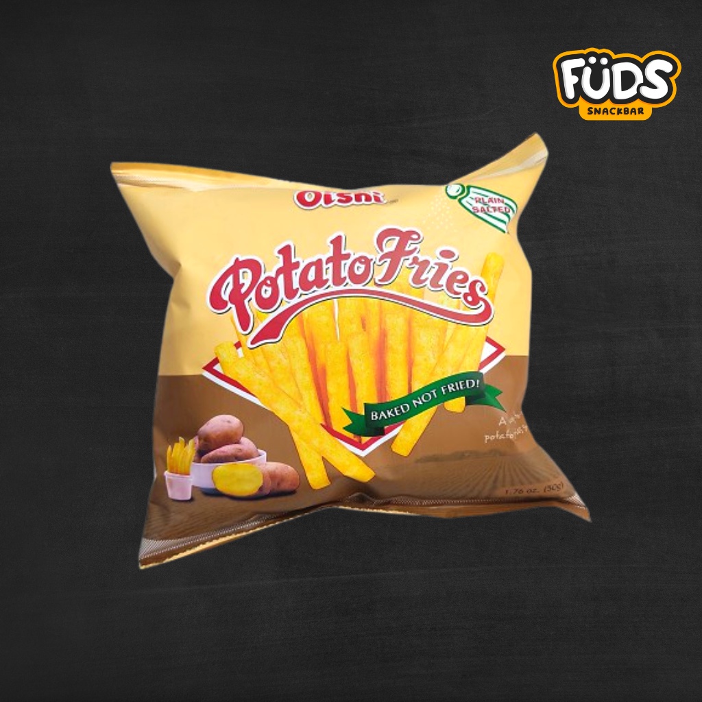 Oishi Potato Fries Plain 50g Shopee Philippines 6233