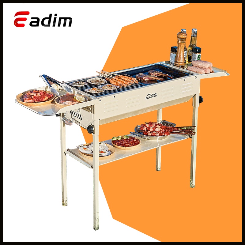 BBQ charcoal camping bbq grill outdoor barbeequ set portable bbq picnic