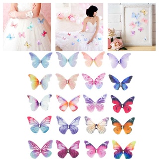 butterfly patches for clothing diy ornaments