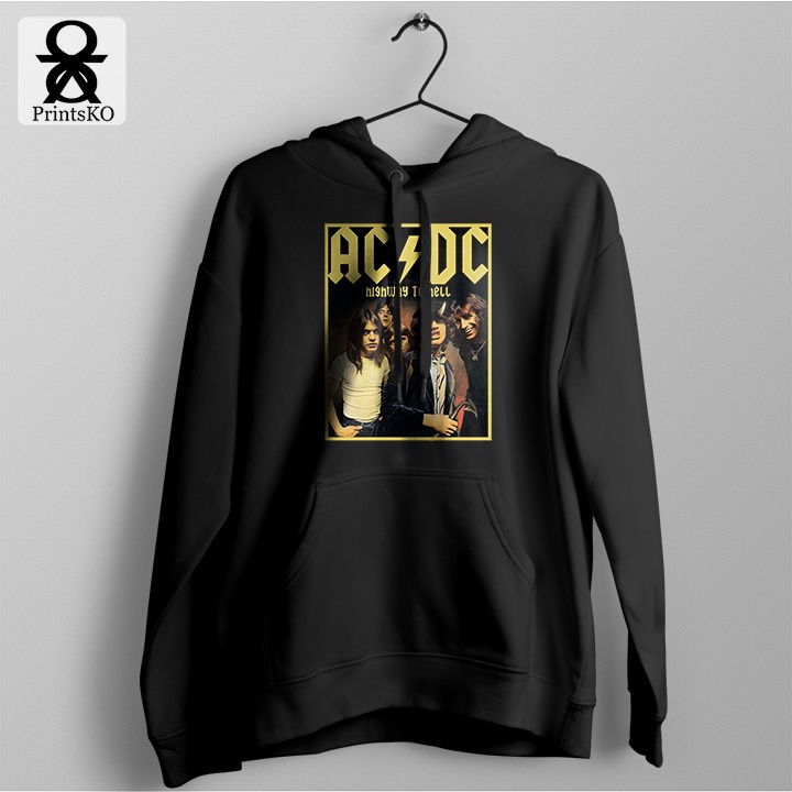 Hoodie / Jacket with Bands, Rock Music - AC/DC Album Logo Design ...
